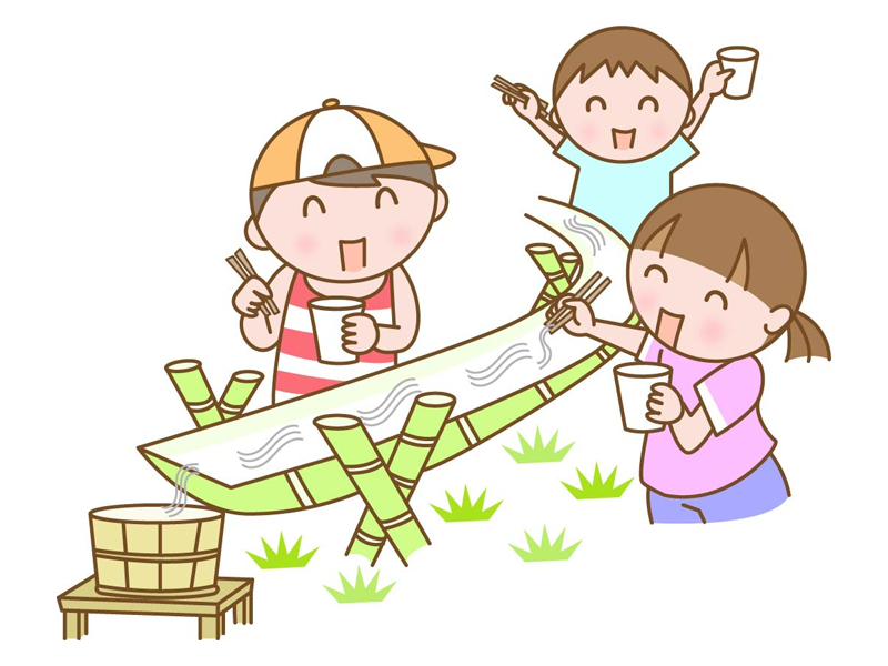 清涼流しソーメン